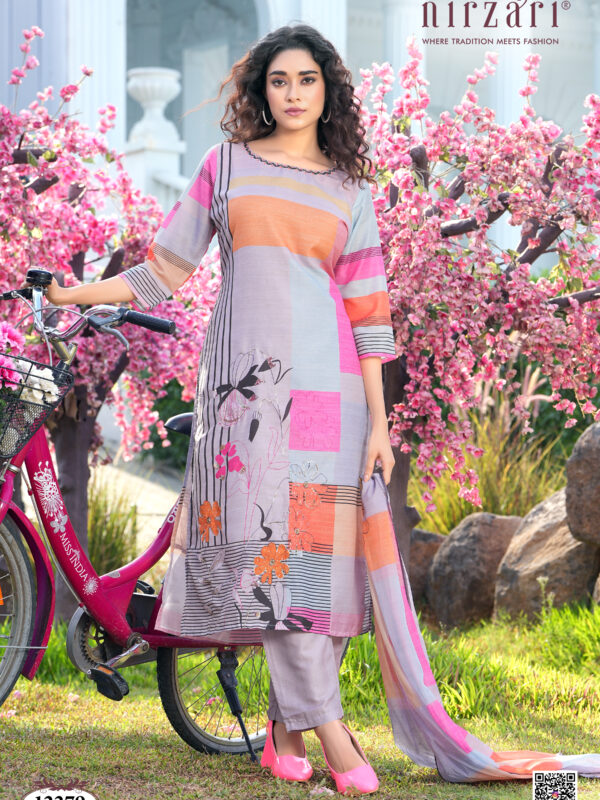 3 Piece set, Muslin Fabric
